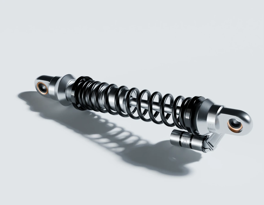 Coil spring and damper